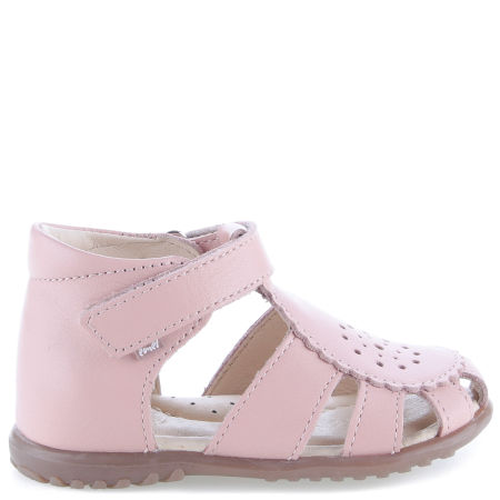 Bali Roczki® różowe sandały ze skóry naturalnej - ES 1214D zdjęcie 4