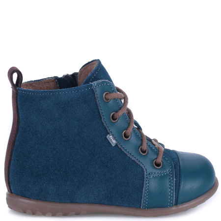 Helsinki Roczki® membrana granatowe trzewiki dziecięce ze skóry naturalnej