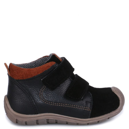 Austin Roczki® membrana czarne trzewiki dziecięce ze skóry naturalnej