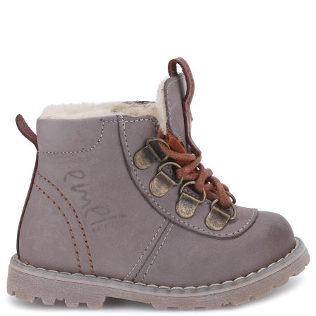 Ontario membrana szare trzewiki dziecięce ze skóry naturalnej