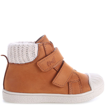 Toronto membrana brązowe trampki dziecięce ze skóry naturalnej