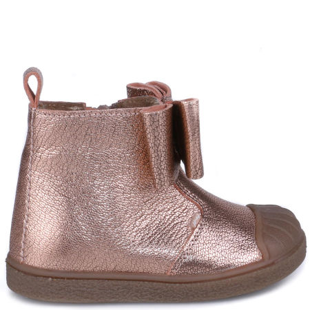 Enna membrana różowe sztyblety dziecięce ze skóry naturalnej