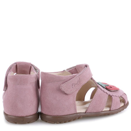 Bali Roczki® różowe sandały dziecięce ze skóry naturalnej - ES 1214E-7 zdjęcie 4
