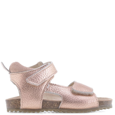 California różowe sandały dziecięce ze skóry naturalnej