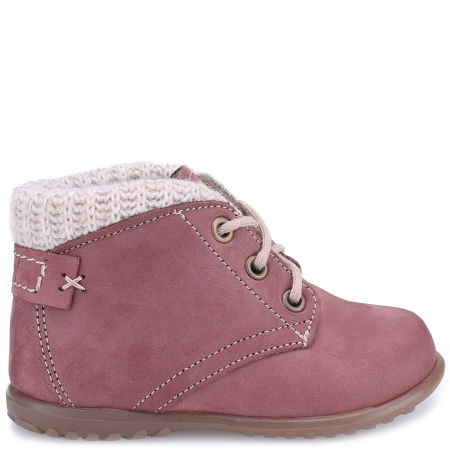 Orlando Roczki® membrana fioletowe trzewiki dziecięce ze skóry naturalnej