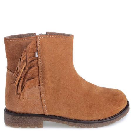 Indiana membrana brązowe sztyblety dziecięce ze skóry naturalnej