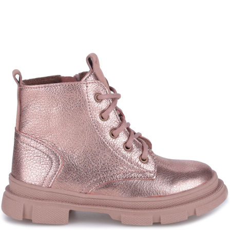 Fuji membrana różowe trzewiki dziecięce ze skóry naturalnej