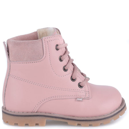 Geneva membrana różowe trzewiki dziecięce ze skóry naturalnej