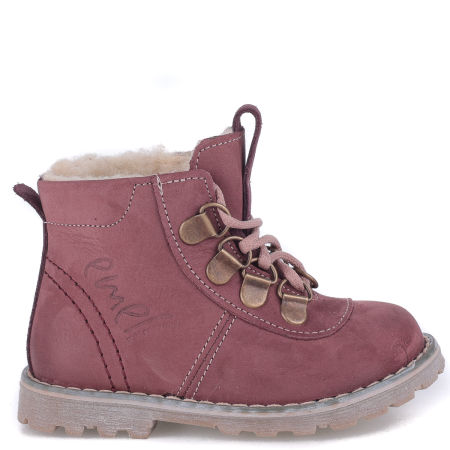 Ontario membrana fioletowe trzewiki dziecięce ze skóry naturalnej