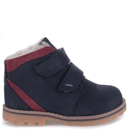 Oregon membrana granatowe trzewiki dziecięce ze skóry naturalnej