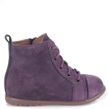 Helsinki Roczki® membrana fioletowe trzewiki dziecięce ze skóry naturalnej