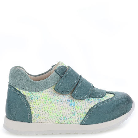 Colorado zielone trampki dziecięce ze skóry naturalnej