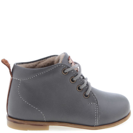 Copenhagen Roczki® membrana szare trzewiki dziecięce ze skóry naturalnej