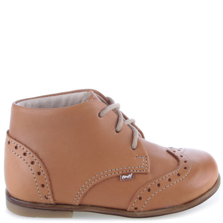 Oxford Roczki® brązowe trzewiki dziecięce ze skóry naturalnej