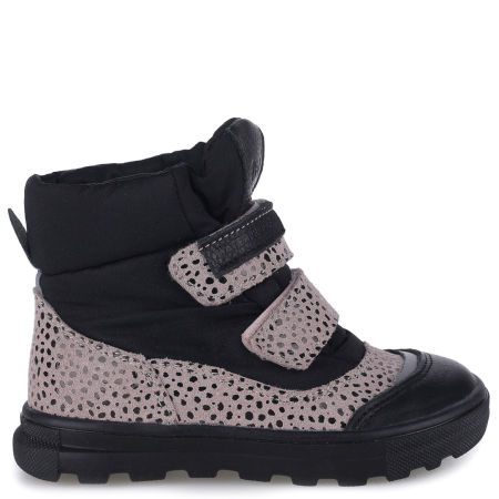 Everest membrana beżowe śniegowce dziecięce ze skóry naturalnej