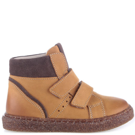 Hudson membrana miodowe trampki dziecięce ze skóry naturalnej