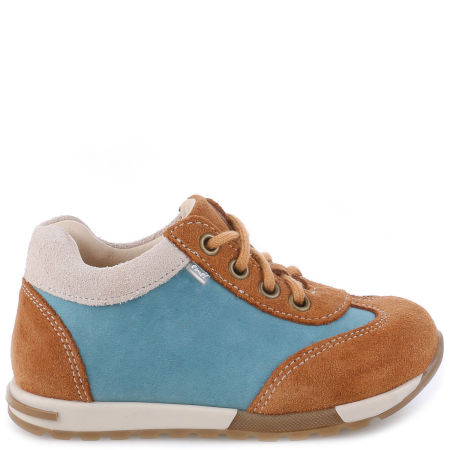 Forest kolorowe trampki dziecięce ze skóry naturalnej