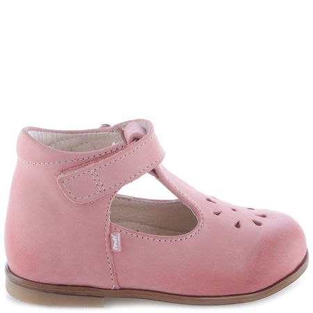 Bari Roczki® różowe baleriny dziecięce ze skóry naturalnej