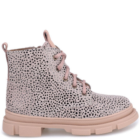 Fuji membrana beżowe trzewiki dziecięce ze skóry naturalnej