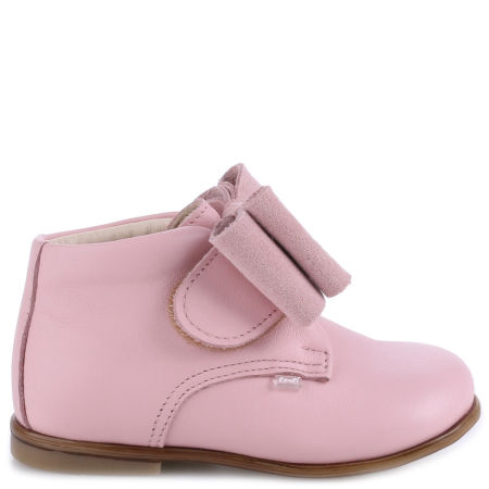 Paris Roczki® różowe trzewiki dziecięce ze skóry naturalnej