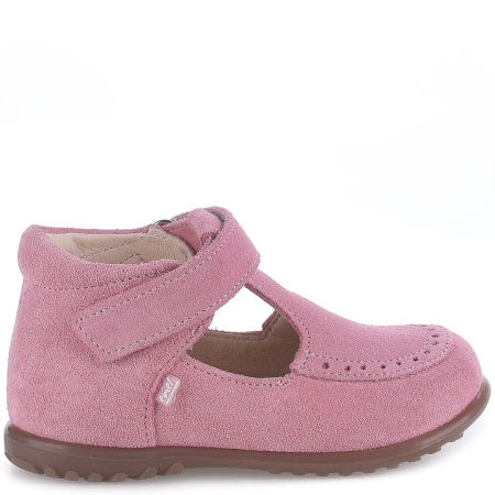 Cocco Roczki® różowe baleriny dziecięce ze skóry naturalnej