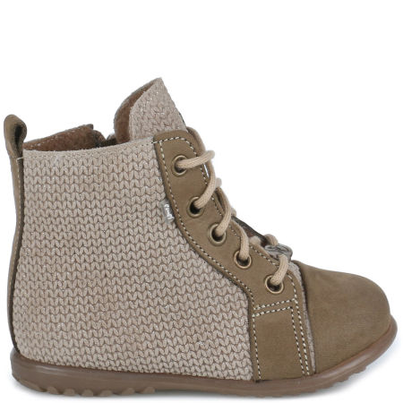 Helsinki Roczki® membrana zielone trzewiki dziecięce ze skóry naturalnej