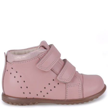 Brooklyn Roczki® różowe trzewiki dziecięce ze skóry naturalnej