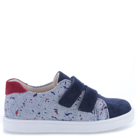 Madrid kolorowe trampki dziecięce ze skóry naturalnej