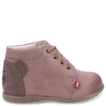 Denver Roczki® brązowe trzewiki dziecięce ze skóry naturalnej