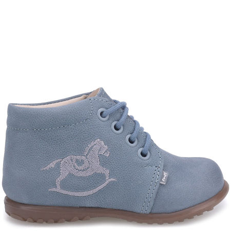 Denver Roczki® niebieskie trzewiki dziecięce ze skóry naturalnej