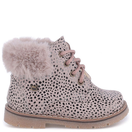 Bern membrana beżowe trzewiki dziecięce ze skóry naturalnej