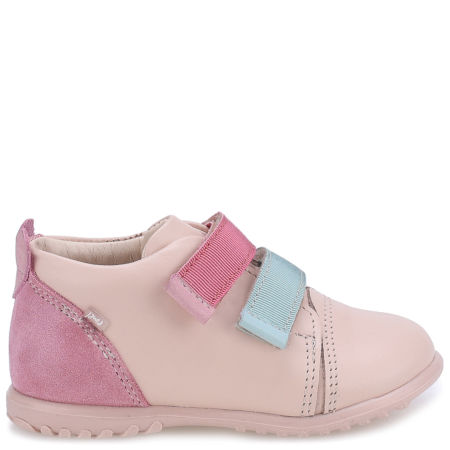 Malmo Roczki® różowe trzewiki dziecięce ze skóry naturalnej