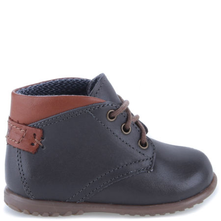 Orlando Roczki® membrana szare trzewiki dziecięce ze skóry naturalnej