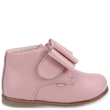Paris Roczki® różowe trzewiki dziecięce ze skóry naturalnej