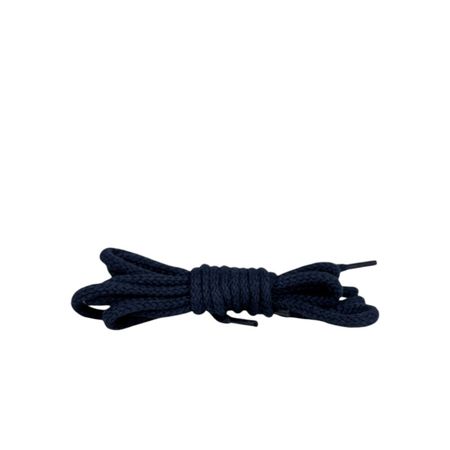Granatowe sznurówki bawełniane do bucików