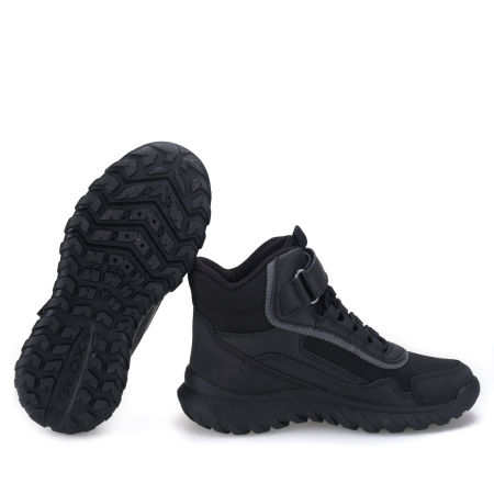 Geox czarne sportowe buty zimowe dziecięce zdjęcie 2