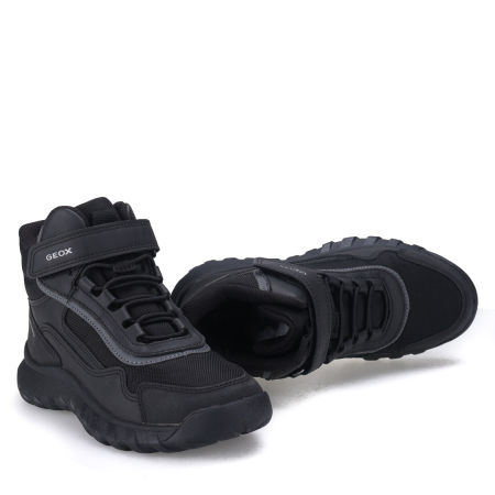 Geox czarne sportowe buty zimowe dziecięce zdjęcie 4