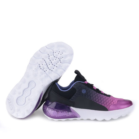 Geox sneakersy J Activart Illiminus fioletowe sportowe buty dziecięce zdjęcie 2