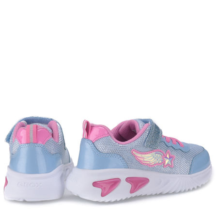 Geox sneakersy ASSISTER LED różowe dziecięce buty sportowe zdjęcie 3