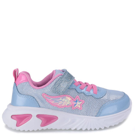 Geox sneakersy ASSISTER LED różowe dziecięce buty sportowe