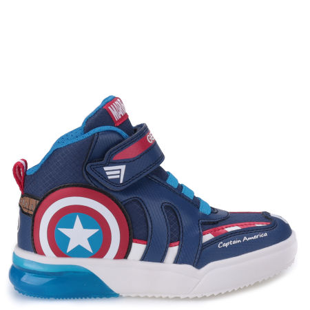 Geox sneakersy MARVEL J Grayjay granatowe sportowe buty dziecięce