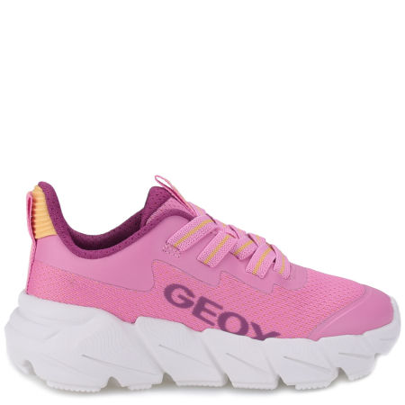 Geox sneakersy J Flexyper różowe sportowe buty dziecięce