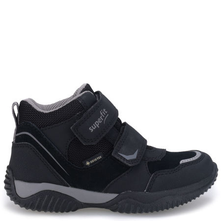 Superfit Storm Gore-tex czarne dziecięce trzewiki dziecięce