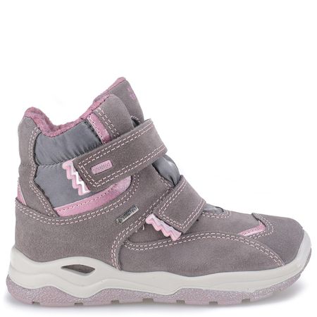 Primigi GORE-TEX szaro-różowe śniegowce dziecięce