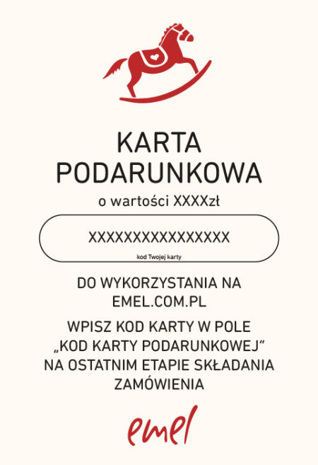 Karta podarunkowa Emel (elektroniczna)