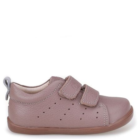 Luma Barefoot szarobrązowe trzewiki dziecięce ze skóry naturalnej