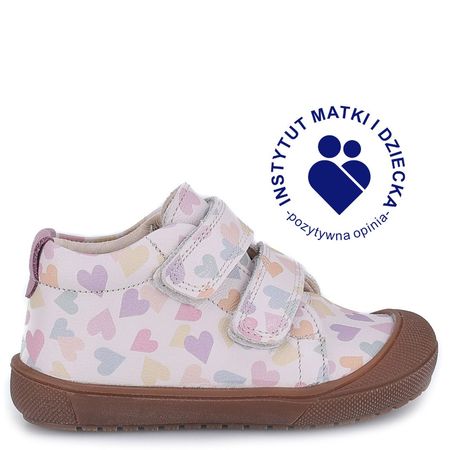 Lima barefoot kolorowe trampki dziecięce ze skóry naturalnej