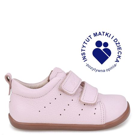 Luma Barefoot różowe trzewiki dziecięce ze skóry naturalnej