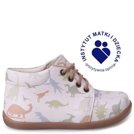 Arno barefoot kolorowe trzewiki dziecięce ze skóry naturalnej