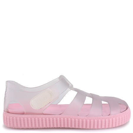 Różowe Sandały Dziecięce Nico Cristal Transparent-Pink Igor